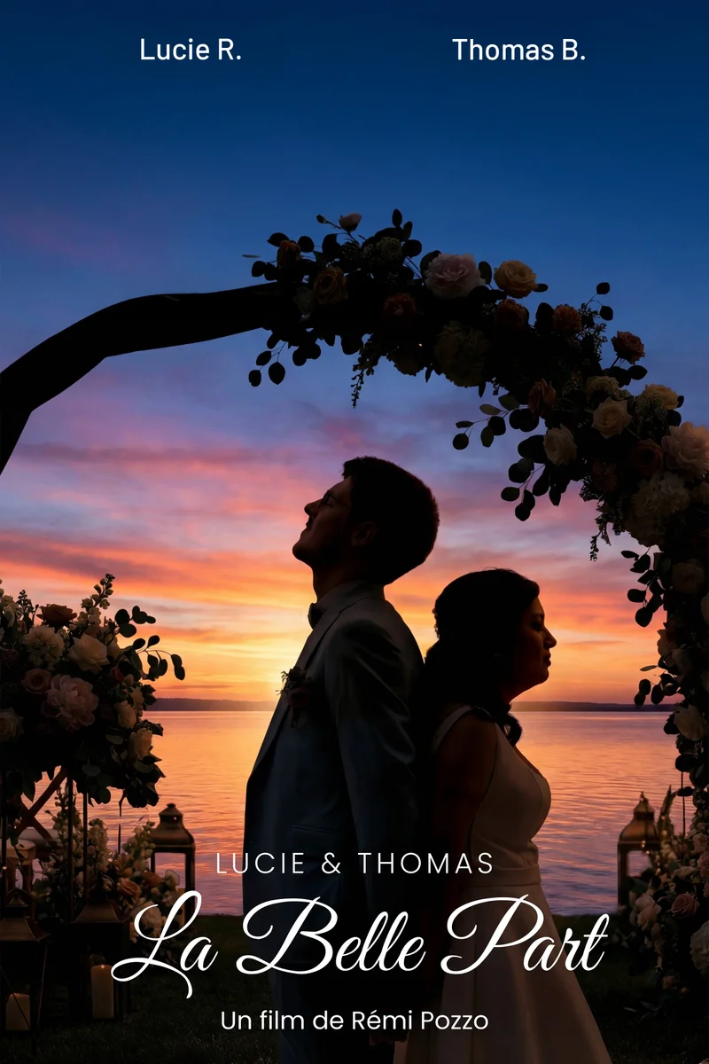 Affiche du film La Belle Part — Lucie et Thomas