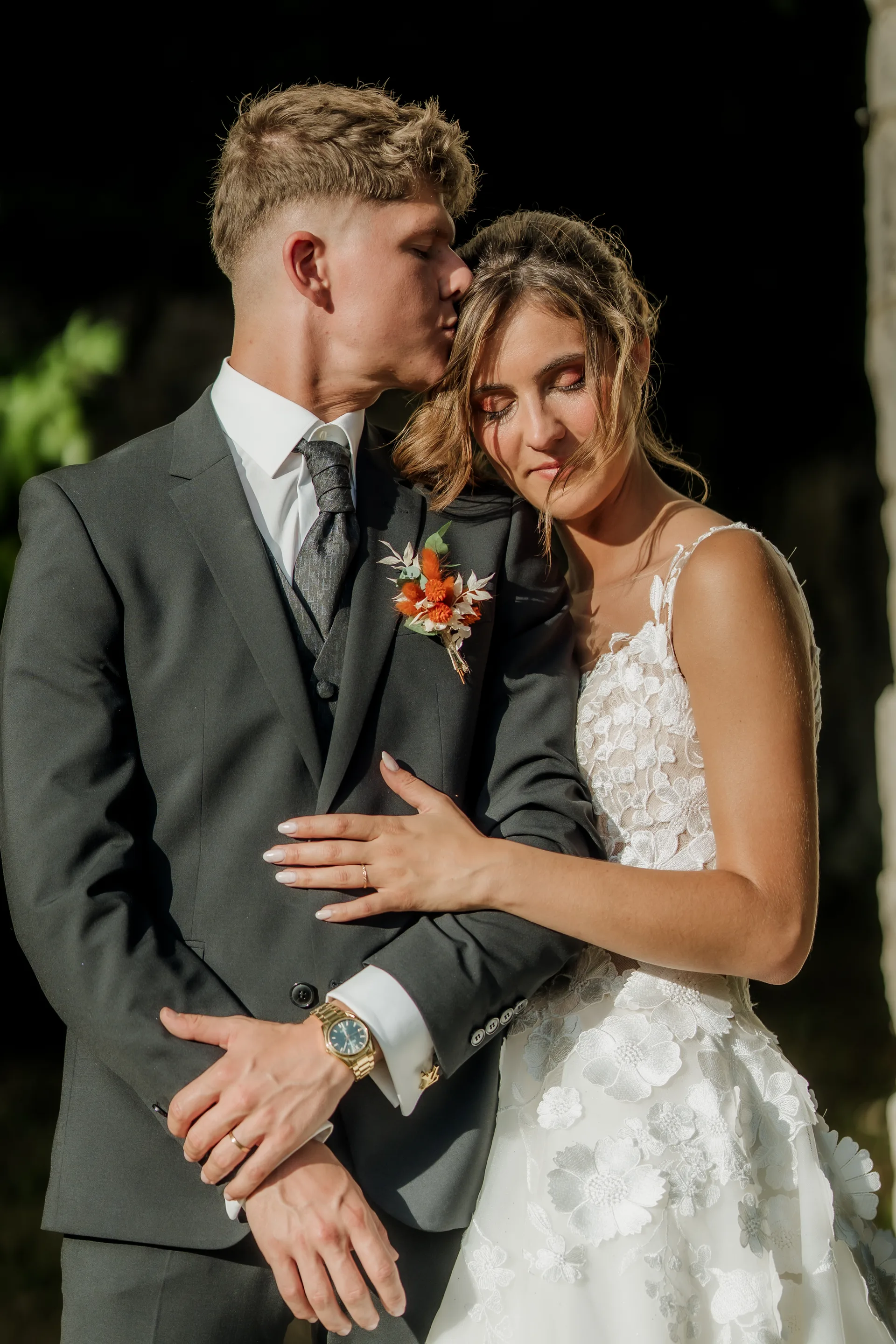 Mariage — émotion pendant les discours